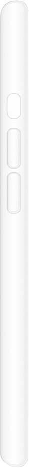 Just in Case Soft Design Apple iPhone 14 Pro Max Back Cover Transparant rechterkant