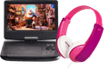 Denver MT-1097 + JVC HA-KD7 Rosa Main Image