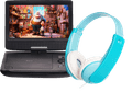 Denver MT-1097 + JVC HA-KD7 Blau Main Image