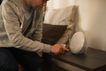 Philips Wake-Up-Light HF3532/01 product in gebruik