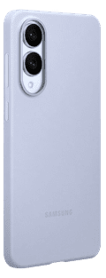 Samsung Galaxy S25 Edge Siliconen Back Cover Blauw linkerkant