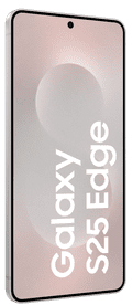 Samsung Galaxy S25 Edge 256GB Zilver 5G + Accessoirepakket voorkant