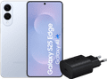 Samsung Galaxy S25 Edge 256GB Blauw 5G + Samsung Oplader 25 Watt Zwart Main Image