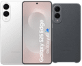 Samsung Galaxy S25 Edge 512GB Zilver 5G + Samsung Kindsuit Back Cover Zwart Main Image