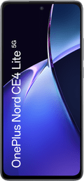 OnePlus Nord CE 4 Lite 256GB Grijs 5G + OnePlus Oplader 80W met 2 Poorten + Usb C kabel voorkant