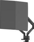 Neomounts NEXT Slim DS70-250BL2 Monitorarm Gasgeveerd Zwart product in gebruik
