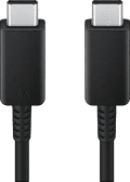 Samsung USB-C to USB-C Cable 45W 1.8m Plastic Black right side