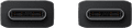 Samsung USB-C to USB-C Cable 45W 1.8m Plastic Black detail