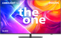 Philips Ambilight 50" PUS9000 QLED 4K (2025) + JBL Bar 300 M2 Zwart voorkant