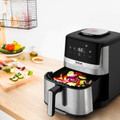 Tefal Easy Fry Silence EY552D product in use