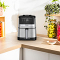 Tefal Easy Fry Silence EY552D product in use