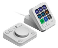 Logitech MX Creative Console Wit linkerkant