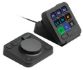 Logitech MX Creative Console Black left side