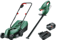 Bosch EasyMower 18V-32-200 + Bosch EasyHedgeCut 18-45 Li + Bosch Starterset 18V 4,0 Ah Main Image