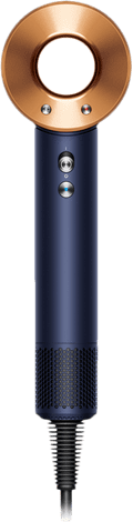 Dyson Supersonic Straight + Wavy Prussian Blue linkerkant