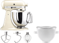 KitchenAid Artisan Mixer 5KSM125 Amandelwit + IJsbereider Main Image