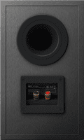 KEF Q1 Meta Zwart (per paar) achterkant