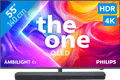 PPhilips Ambilight 55" PUS9000 QLED 4K (2025) + JBL Bar 300 M2 Zwart Main Image