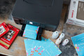 Canon PIXMA G3570 + 1 Set Extra Ink product in use