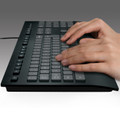 Logitech K280e Toetsenbord Qwerty product in gebruik