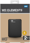WD Elements Portable 2 To emballage