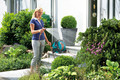 Gardena Classic Slanghouder 50 product in gebruik
