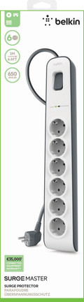 Belkin Surge Protector 6 outlet 2 meter verpakking