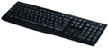Logitech K270 Wireless Keyboard AZERTY + Logitech M240 Silent Wireless Mouse Black top