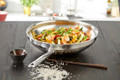 Demeyere Apollo 7 Wok 30cm product in use