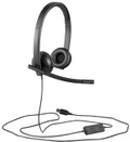 Logitech H570e Stereo USB-A Casque de Bureau null