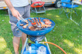 Campingaz Party Grill 600 product in gebruik
