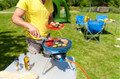 Campingaz Party Grill 400 product in gebruik
