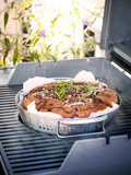 Weber GBS Gevogeltestomer product in gebruik