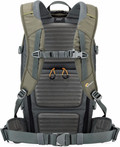 LowePro Flipside Trek BP 350 AW Gray/Dark Green back