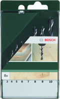 Bosch 8-delige Borenset Hout null