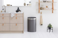 Brabantia Touch Bin 40 Litres Platinum / Couvercle Matt Steel produit à l'usage