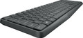 Logitech MK235 kabellose Tastatur und Maus QWERTZ rechte seite