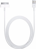 Apple 30-pin USB-A Cable 1m front