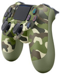 Sony PlayStation 4 Draadloze DualShock V2 4 Controller Groen Camo rechterkant