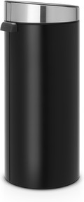 Brabantia Touch Bin 30 Liter Matt Black achterkant