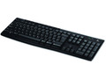 Logitech K270 Wireless Keyboard QWERTY left side