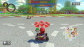 Mario Kart 8 Deluxe DLC en Racestuurpakket product in gebruik