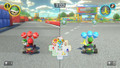 Mario Kart 8 Deluxe DLC en Racestuurpakket product in gebruik