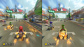 Mario Kart 8 Deluxe DLC en Racestuurpakket product in gebruik