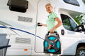 Gardena Classic Slangenbox 15 Compleet product in gebruik