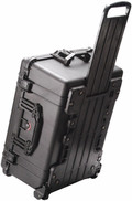 Peli 1610 Protector Case Black Trolley with Foam Insert back