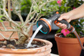 Gardena Premium Broes Metaal product in gebruik