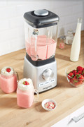 Magimix Power Blender 4 Matte Chrome product in use