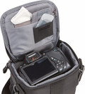 Case Logic Bryker Camera Schoudertas DSLR Small Zwart binnenkant