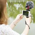 Boya BY-MM1 Shotgun Directional Microphone product in use